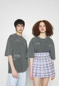 YOURTURN UNISEX - T-shirt Con Stampa - Grey -Sconto YOURTURN in Italia b84630946cc24b81b3c351ad071d0c31