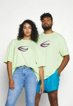 YOURTURN UNISEX - T-shirt Con Stampa - Light Green