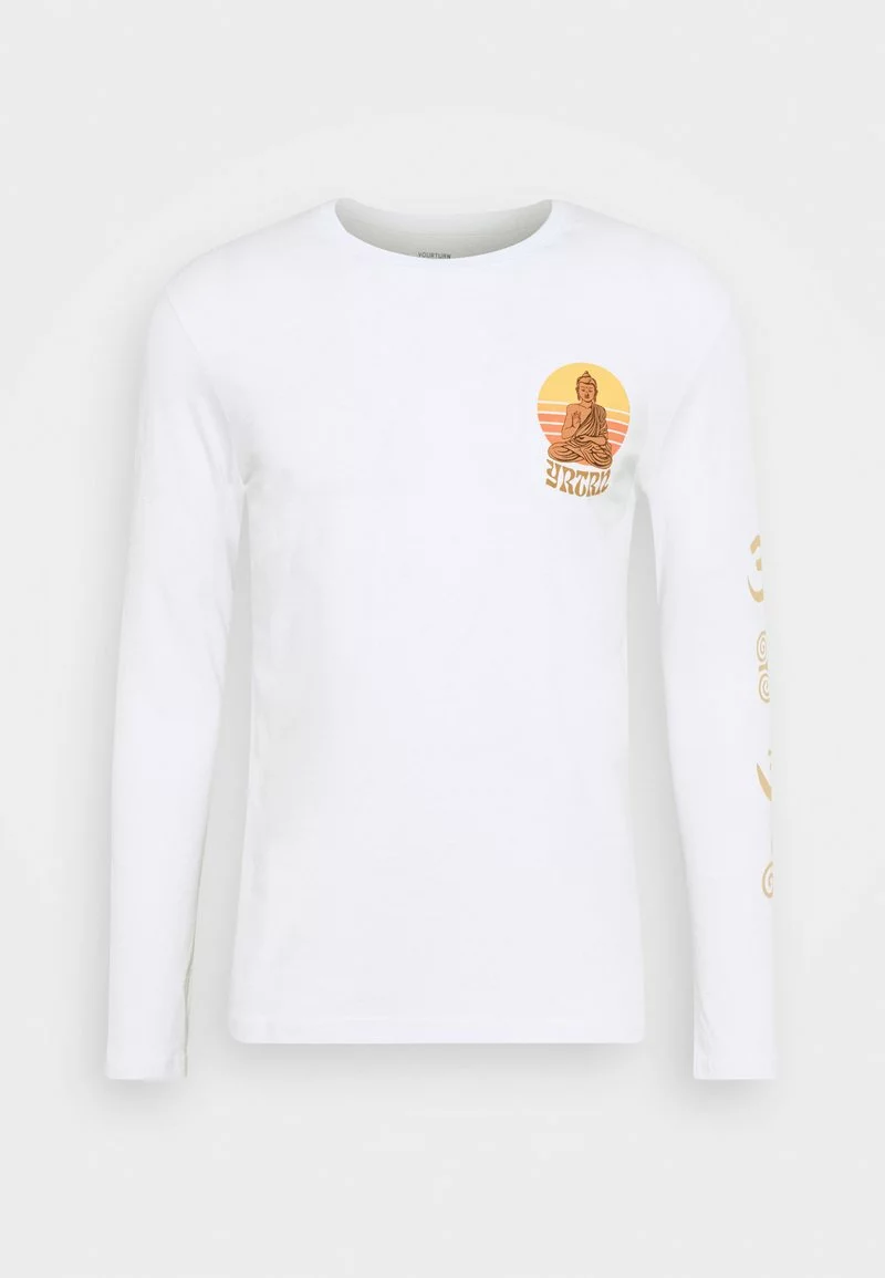 YOURTURN UNISEX - Maglietta A Manica Lunga - White 6 YOURTURN UNISEX - Maglietta A Manica Lunga - White - immagine 4