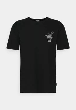 YOURTURN GRAPHIC T-SHIRT UNISEX - T-shirt Con Stampa - Black