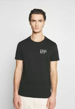 YOURTURN T-shirt Con Stampa - Black, Unisex