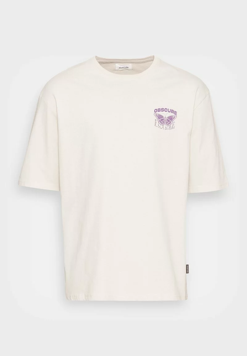 YOURTURN NOSTALGIA FUTURE GRAPHIC T-SHIRT UNISEX - T-shirt Con Stampa - Grey 6 YOURTURN NOSTALGIA FUTURE GRAPHIC T-SHIRT UNISEX - T-shirt Con Stampa - Grey - immagine 4