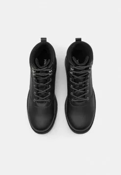 YOURTURN UNISEX - Stivaletti Stringati - Black -Sconto YOURTURN in Italia c0a956f4be6441a89954cf7490949fb2