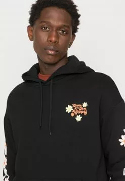 YOURTURN HAPPY HOODIE UNISEX - Felpa Con Cappuccio - Black 11 YOURTURN HAPPY HOODIE UNISEX - Felpa Con Cappuccio - Black -Sconto YOURTURN in Italia c15de23493324b2c995a3c977cbb2111