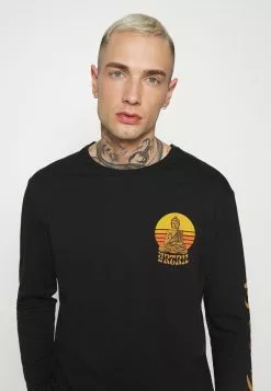 YOURTURN UNISEX - Maglietta A Manica Lunga - Black -Sconto YOURTURN in Italia c47ef8f29aed4deba7a81a59f6b83d19