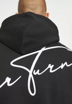 YOURTURN BOLD SCRIPT HOODIE UNISEX - Felpa - Black -Sconto YOURTURN in Italia c96b8a60d5f7423b855ed3bfc843f0e2