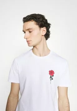 YOURTURN T-shirt Con Stampa - White, Unisex -Sconto YOURTURN in Italia c9dcae9255774d938179b3792786180b