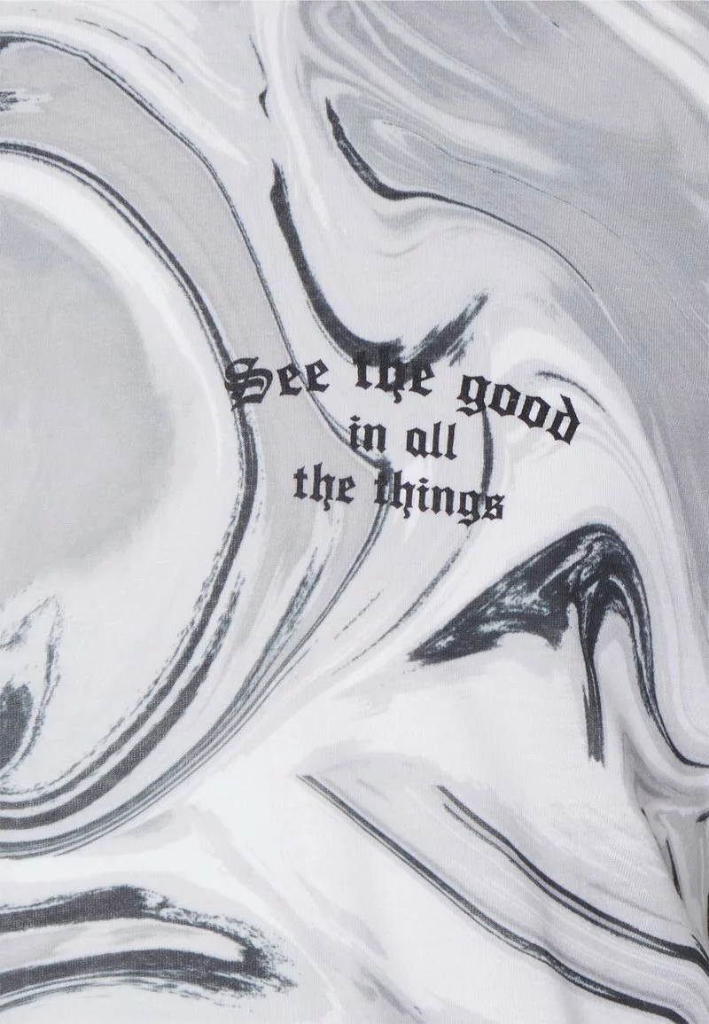 YOURTURN UNISEX - T-shirt Con Stampa - Grey 5 YOURTURN UNISEX - T-shirt Con Stampa - Grey - immagine 3