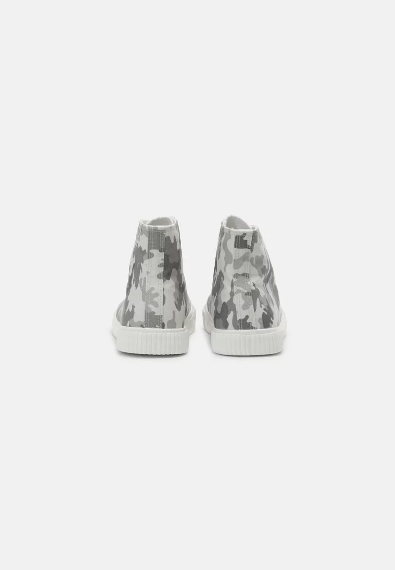 YOURTURN UNISEX - Sneakers Alte - White/grey 5 YOURTURN UNISEX - Sneakers Alte - White/grey - immagine 3