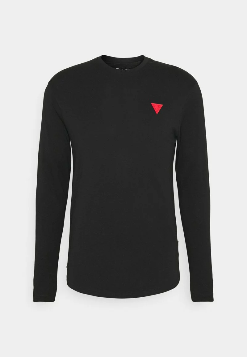 YOURTURN Unisex Maglietta A Manica Lunga - Black 6 YOURTURN Unisex Maglietta A Manica Lunga - Black - immagine 5