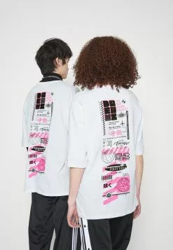 YOURTURN GRAPHIC TEE UNISEX - T-shirt Con Stampa - White -Sconto YOURTURN in Italia ce098cd17eb24486ab802ba3bbcad844