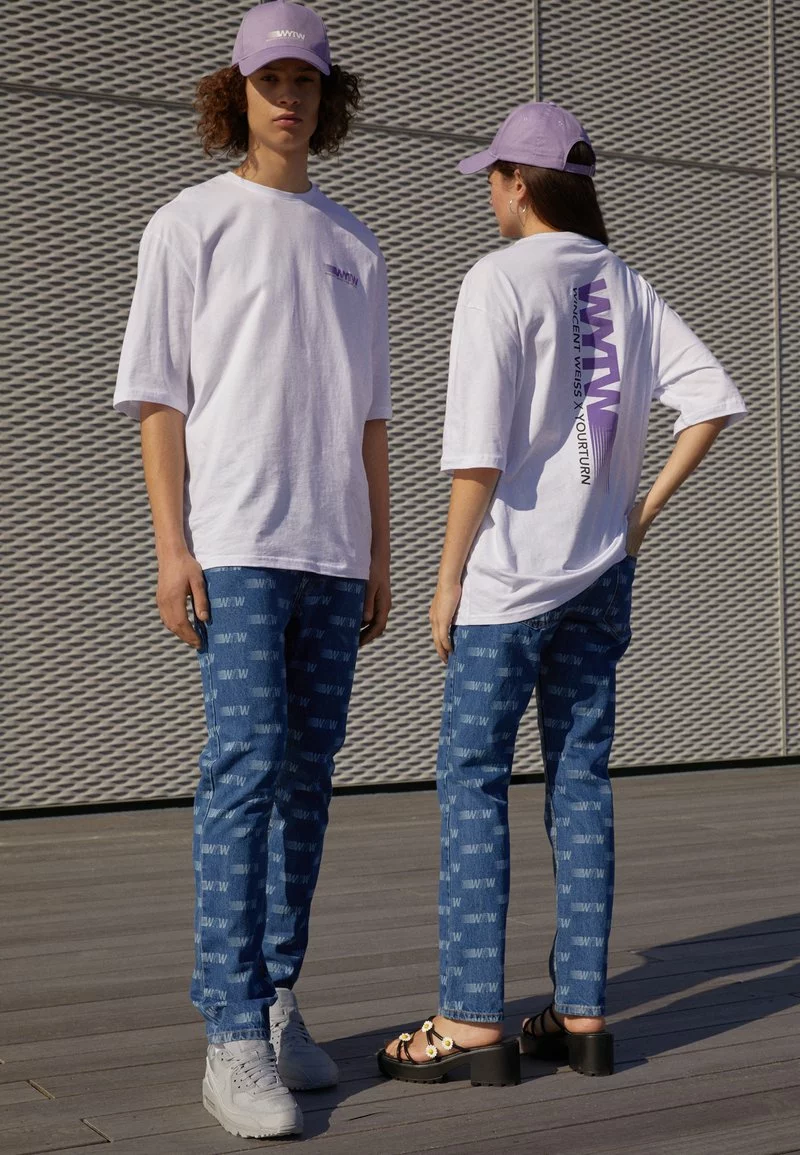 YOURTURN WINCENT WEISS UNISEX - Jeans A Sigaretta - Blue Denim 3 YOURTURN WINCENT WEISS UNISEX - Jeans A Sigaretta - Blue Denim