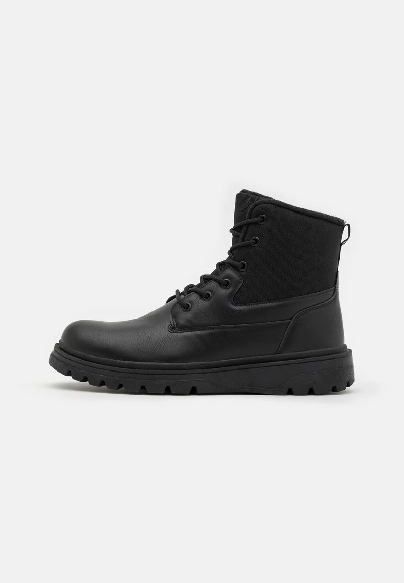 YOURTURN UNISEX - Stivaletti Stringati - Black 3 YOURTURN UNISEX - Stivaletti Stringati - Black