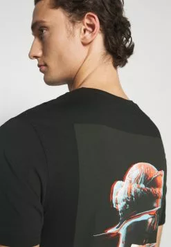 YOURTURN T-shirt Con Stampa - Black, Unisex -Sconto YOURTURN in Italia defae48bb9184b5c9b6a8c86a5566b66