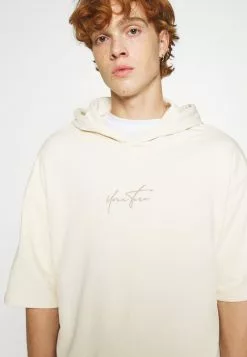 YOURTURN SLEEVE HOODIE UNISEX - Felpa - Off-white -Sconto YOURTURN in Italia dfa1c1412f71485a96c5a2187b3a0518