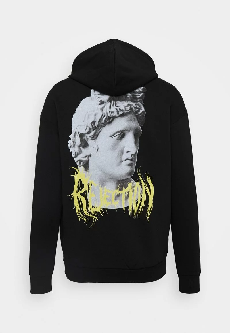 YOURTURN UNISEX - Felpa Con Cappuccio - Black 10 YOURTURN UNISEX - Felpa Con Cappuccio - Black - immagine 8