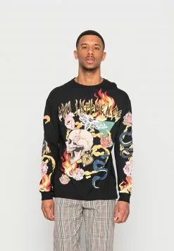 YOURTURN GRAPHIC SHIRT UNISEX - Maglietta A Manica Lunga - Black