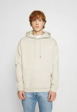 YOURTURN BOLD SCRIPT HOODIE UNISEX - Felpa - Beige -Sconto YOURTURN in Italia e1eef920e4ab40cf8410cdbd037fa08d