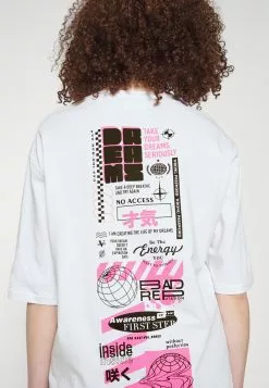 YOURTURN GRAPHIC TEE UNISEX - T-shirt Con Stampa - White -Sconto YOURTURN in Italia e27c1778b2a34d8baff0171fa4465c52