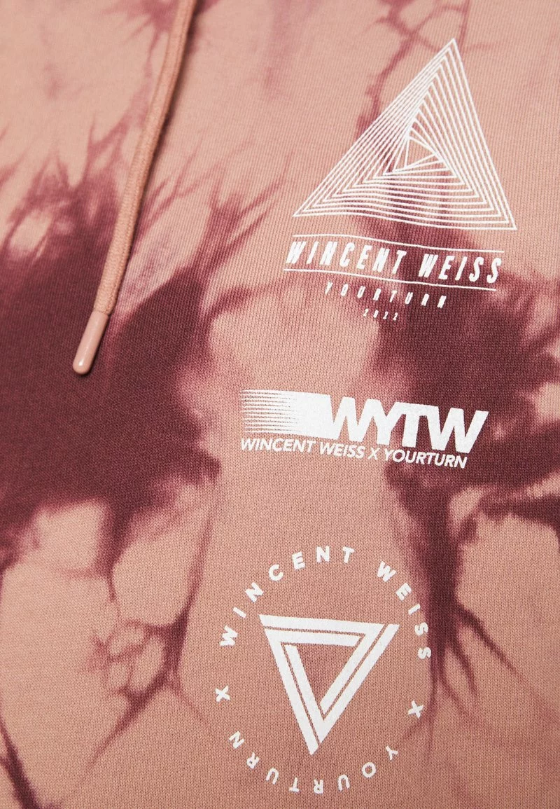 YOURTURN WINCENT WEISS UNISEX - Felpa Con Cappuccio - Pink 11 YOURTURN WINCENT WEISS UNISEX - Felpa Con Cappuccio - Pink - immagine 9