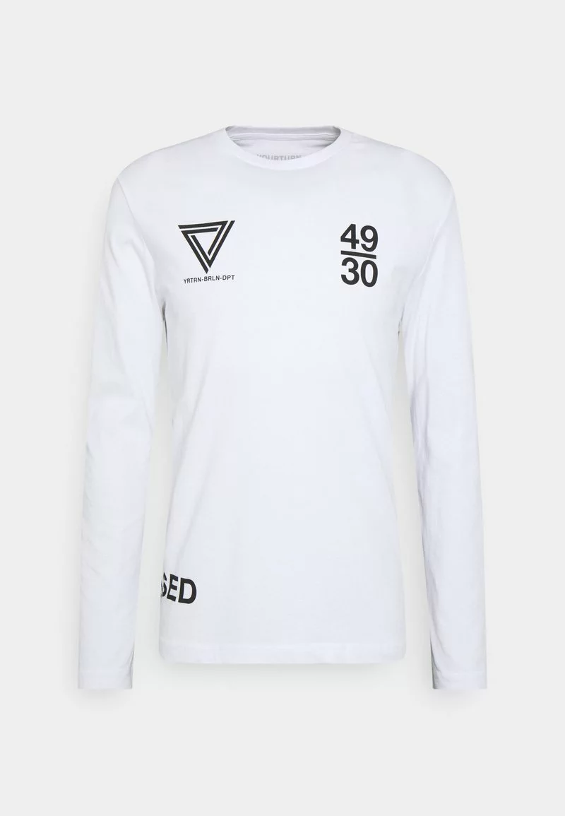 YOURTURN UNISEX - Maglietta A Manica Lunga - White 7 YOURTURN UNISEX - Maglietta A Manica Lunga - White - immagine 5