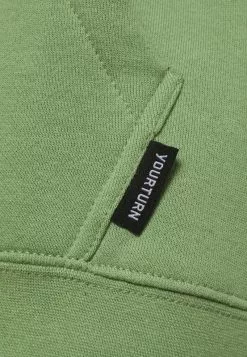 YOURTURN UNISEX - Felpa Con Cappuccio - Green -Sconto YOURTURN in Italia e55ba6942ba44b7aafbe85fc106941b2
