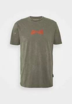 YOURTURN UNISEX - T-shirt Con Stampa - Olive