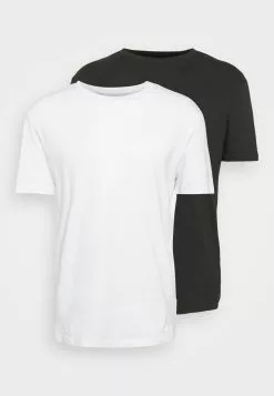 YOURTURN 2 PACK - T-shirt Basic - Black/white, Unisex -Sconto YOURTURN in Italia e87cb893909b4ac39393349e9804ebe4