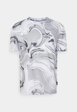 YOURTURN UNISEX - T-shirt Con Stampa - Grey