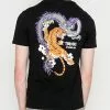 YOURTURN DRAGON TIGER TEE - T-shirt Con Stampa - Black, Unisex 2 YOURTURN DRAGON TIGER TEE - T-shirt Con Stampa - Black, Unisex -Sconto YOURTURN in Italia eafb741659644e9a9687f4c8767b6e38