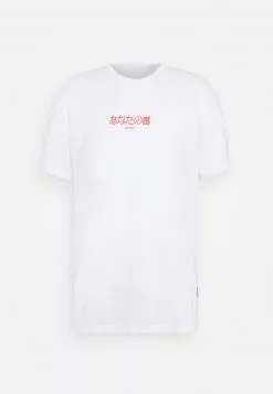 YOURTURN Unisex T-shirt Con Stampa - White -Sconto YOURTURN in Italia ee1a85e2ea1d43fa8a21ebe10990d202