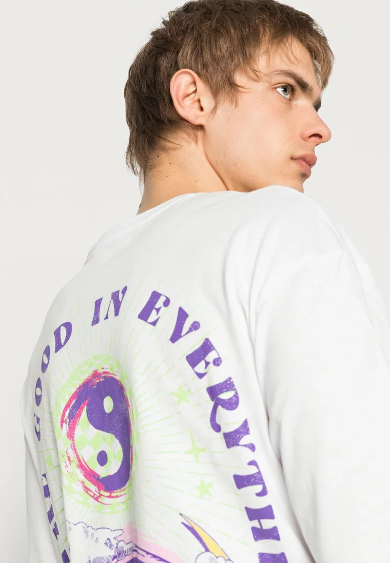 YOURTURN GOOD IN EVERYTHING GRAPHIC T-SHIRT UNISEX - T-shirt Con Stampa - White 7 YOURTURN GOOD IN EVERYTHING GRAPHIC T-SHIRT UNISEX - T-shirt Con Stampa - White - immagine 5