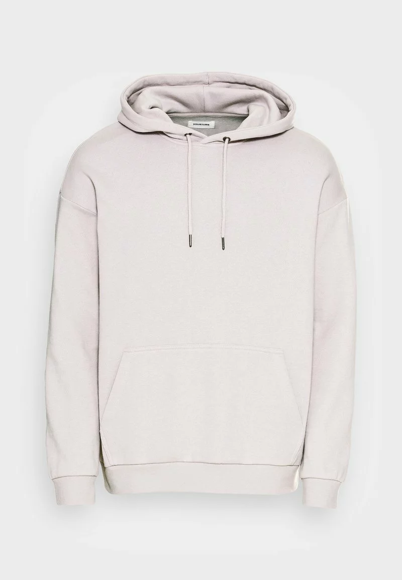 YOURTURN HOODIE UNISEX - Felpa - Light Grey 6 YOURTURN HOODIE UNISEX - Felpa - Light Grey - immagine 4