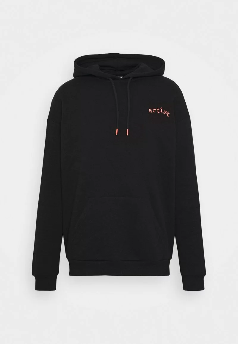 YOURTURN Felpa Con Cappuccio - Black, Unisex 7 YOURTURN Felpa Con Cappuccio - Black, Unisex - immagine 5