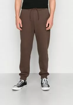 YOURTURN FASHION COLORED BASIC JOGGER - Pantaloni Sportivi - Brown, Unisex