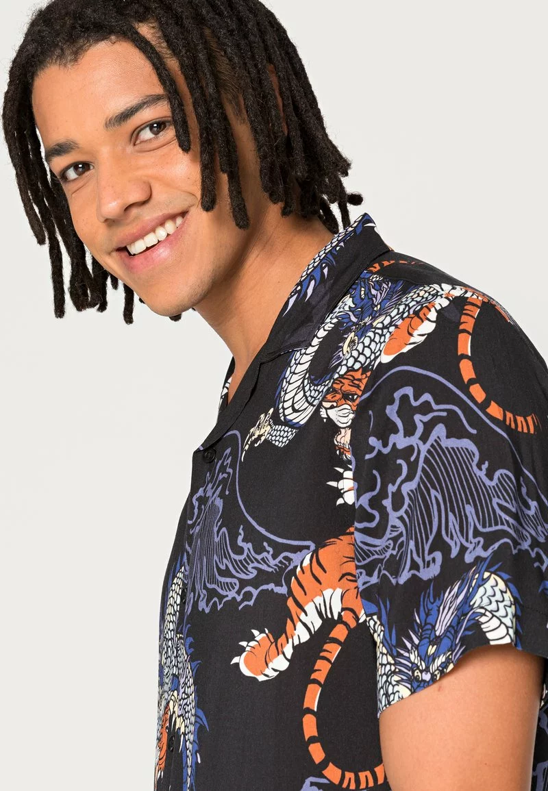 YOURTURN UNISEX - Camicia - Black 7 YOURTURN UNISEX - Camicia - Black - immagine 5