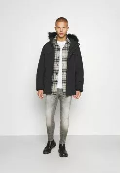 YOURTURN 3 PACK UNISEX - T-shirt Basic - Black/light Grey/white