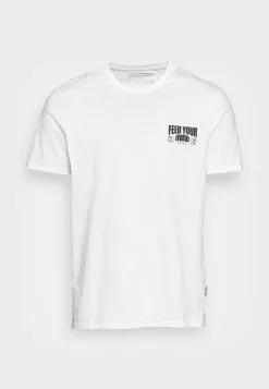 YOURTURN FEED YOUR SOUL TEE UNISEX - T-shirt Con Stampa - White -Sconto YOURTURN in Italia fc6e852f0de3468ca98206f5d6df2562