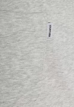 YOURTURN UNISEX - Pantaloni Sportivi - Mottled Light Grey -Sconto YOURTURN in Italia fd02460eaf114827b68c1d701fa09ef2