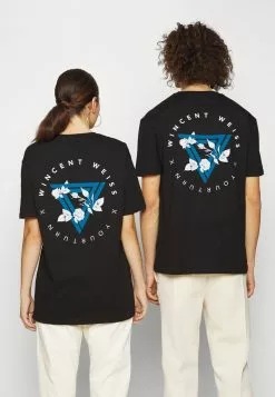 YOURTURN GRAPHIC TEE WINCENT WEISS UNISEX - T-shirt Con Stampa - Black -Sconto YOURTURN in Italia fdd6095df9164e76a75ab50f140f1f10