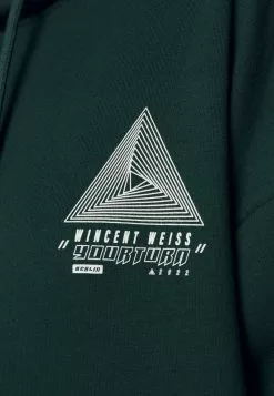 YOURTURN WINCENT WEISS TRIANGLE LOGO UNISEX - Felpa Con Cappuccio - Dark Green -Sconto YOURTURN in Italia fdf2c04c51684dfdbe593f61b73ba40b
