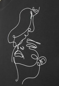 YOURTURN UNISEX - T-shirt Con Stampa - Black -Sconto YOURTURN in Italia feba4cab0139458eb8ce1cd16df43525