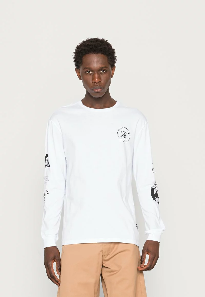 YOURTURN GRAPHIC LONGSLEEVE UNISEX - Maglietta A Manica Lunga - White 5 YOURTURN GRAPHIC LONGSLEEVE UNISEX - Maglietta A Manica Lunga - White - immagine 3